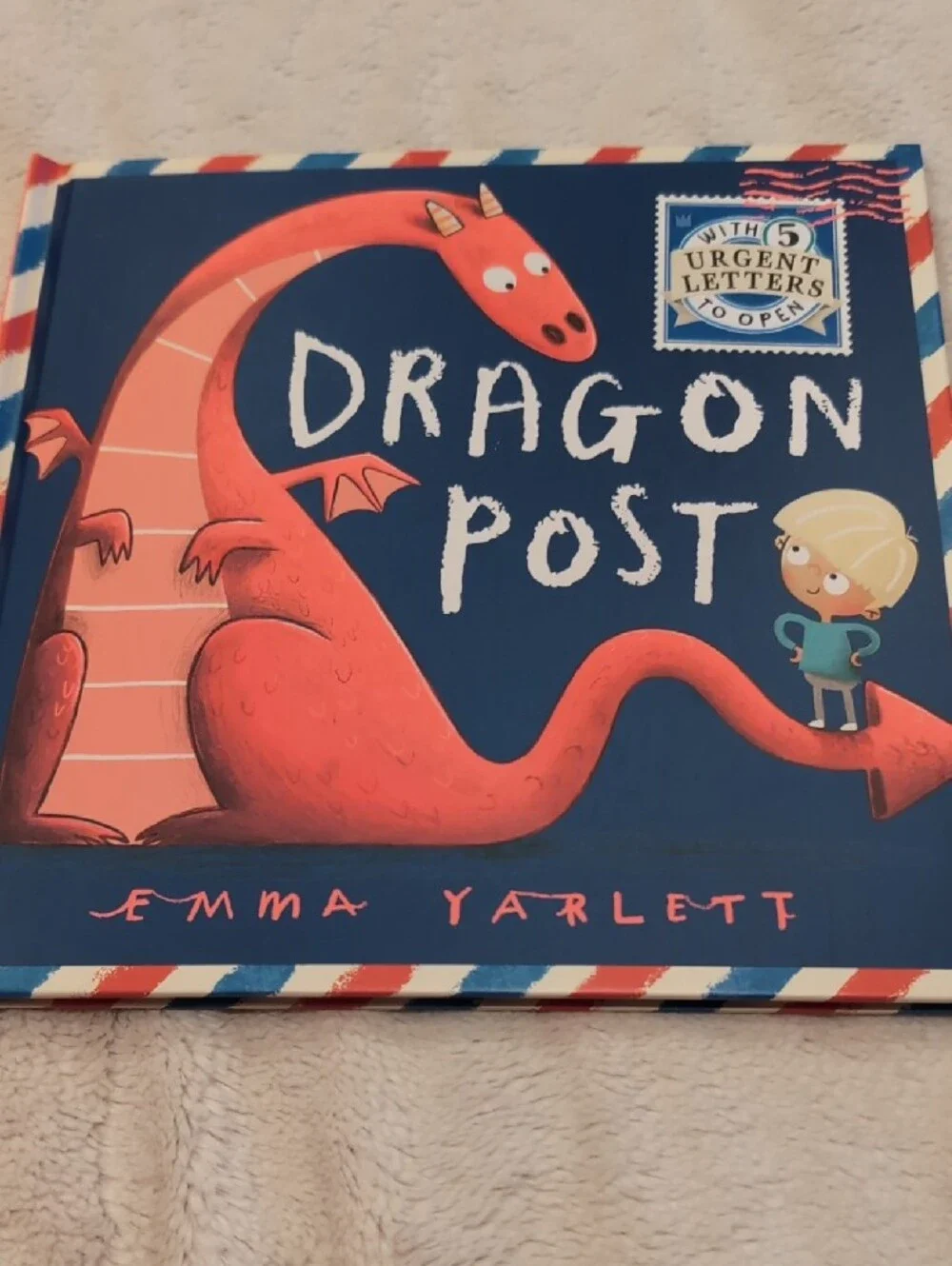 Children's Picture Three Book Set - Dragon Post, Santa Post And Beast Feast